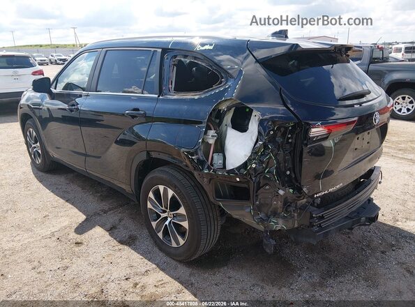 5TDKDRBH9RS565880 2024 TOYOTA HIGHLANDER Black Trasero izquierdo