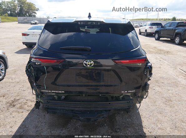 5TDKDRBH9RS565880 2024 TOYOTA HIGHLANDER Black 