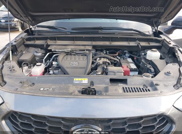 5TDKDRBH9SS576710 2025 TOYOTA HIGHLANDER Серый Вид сзади