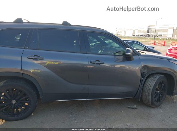 5TDKDRBH9SS576710 2025 TOYOTA HIGHLANDER Серый Панорамный вид салона 360°