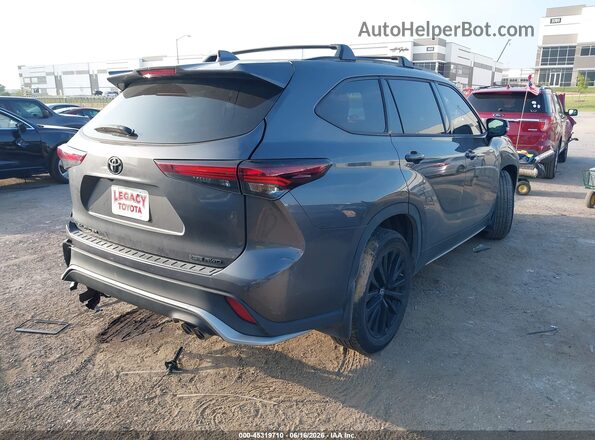 5TDKDRBH9SS576710 2025 TOYOTA HIGHLANDER Серый Задняя правая четверть