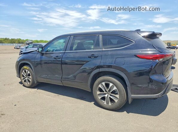 5TDKDRBHXPS010370 2023 TOYOTA HIGHLANDER Черный Задняя левая четверть