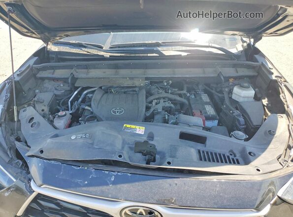 5TDKDRBHXPS010370 2023 TOYOTA HIGHLANDER Черный Вид подкапотного пространства