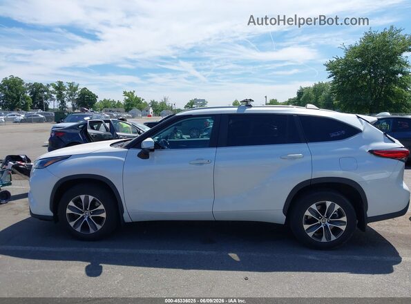 5TDKDRBHXPS045782 2023 TOYOTA HIGHLANDER White Vista interior de 360 grados