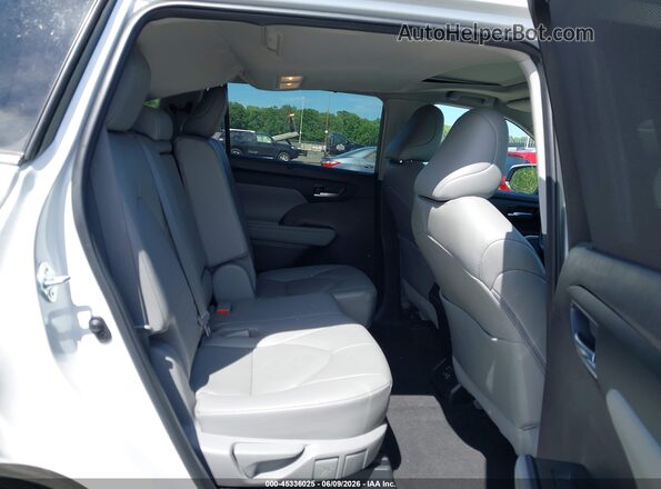 5TDKDRBHXPS045782 2023 TOYOTA HIGHLANDER White Vista de la etiqueta del VIN