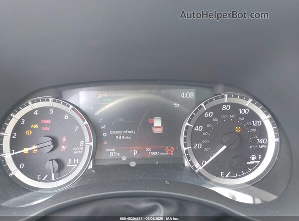 5TDKDRBHXRS545007 2024 TOYOTA HIGHLANDER White უკანა სავარძლების ხედი