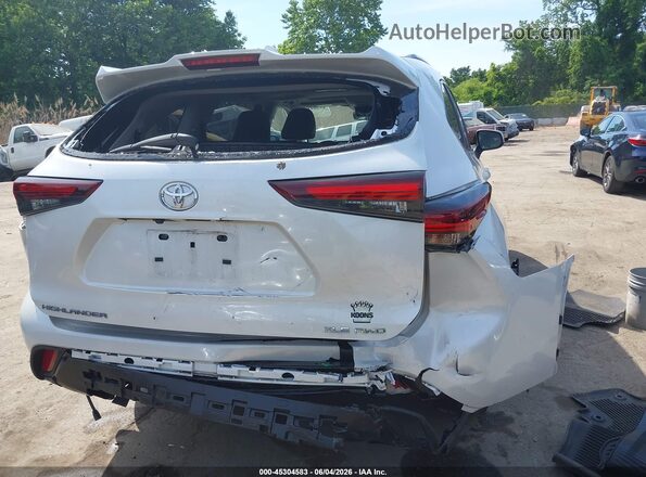 5TDKDRBHXRS545007 2024 TOYOTA HIGHLANDER White წინა ხედი