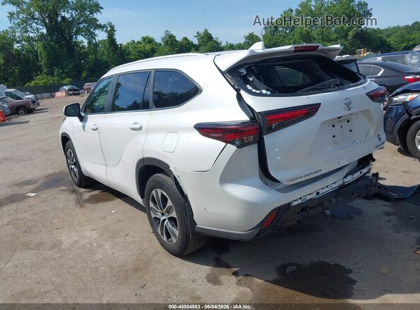 5TDKDRBHXRS545007 2024 TOYOTA HIGHLANDER White უკანა მარცხენა