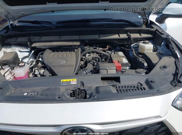 5TDKDRBHXRS545007 2024 TOYOTA HIGHLANDER White უკანა ხედი