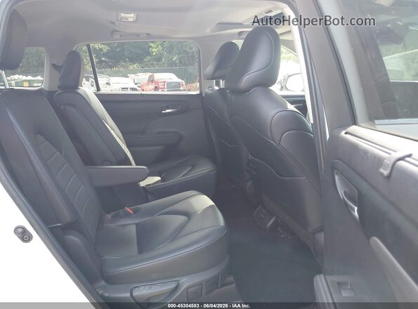 5TDKDRBHXRS545007 2024 TOYOTA HIGHLANDER White VIN კოდის სტიკერის ხედი