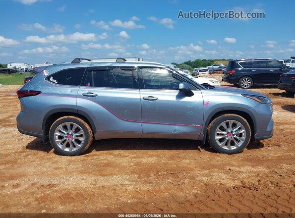 5TDKDRBHXRS553494 2024 TOYOTA HIGHLANDER Gray Vista interior trasera