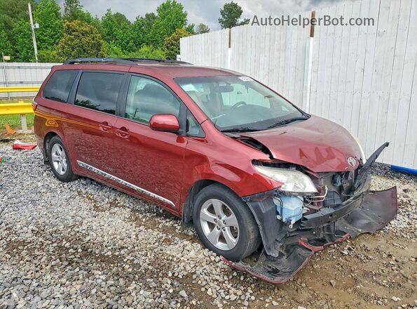 5TDKK3DC0GS709060 2016 TOYOTA SIENNA Burgundy Front right