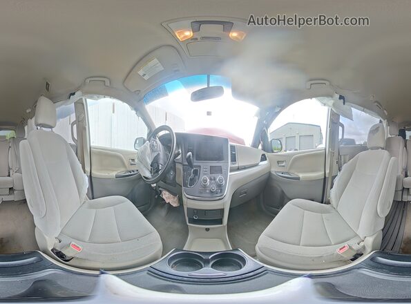 5TDKK3DC0GS709060 2016 TOYOTA SIENNA Burgundy 360 interior view