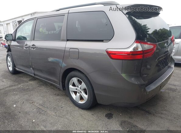 5TDKK3DC1GS715255 2016 TOYOTA SIENNA Gray Задня ліва чверть