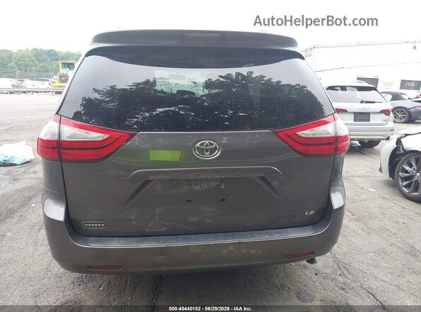 5TDKK3DC1GS715255 2016 TOYOTA SIENNA Gray 