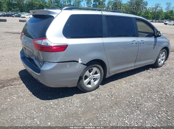 5TDKK3DC1GS719743 2016 TOYOTA SIENNA Black Tył prawy