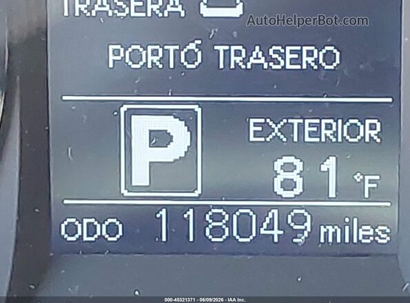 5TDKK3DC1GS719743 2016 TOYOTA SIENNA Black Widok tylnych siedzeń