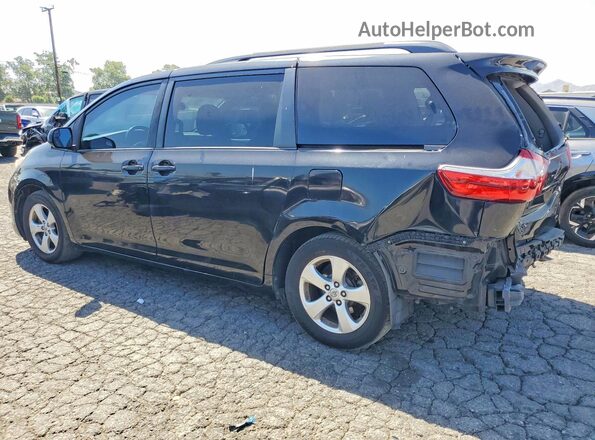 5TDKK3DC2GS695369 2016 TOYOTA SIENNA Black Trasero izquierdo