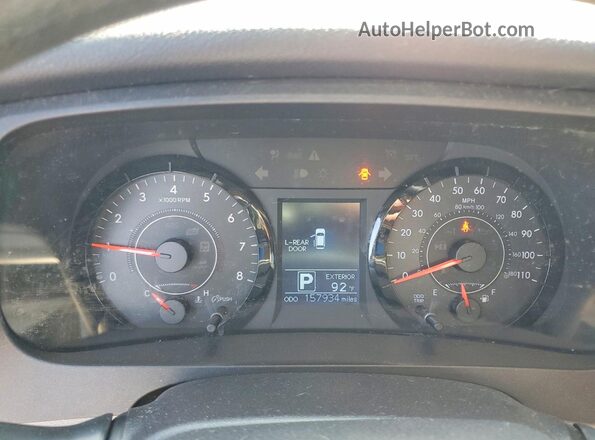 5TDKK3DC2GS695369 2016 TOYOTA SIENNA Black Vista del cuadro de instrumentos