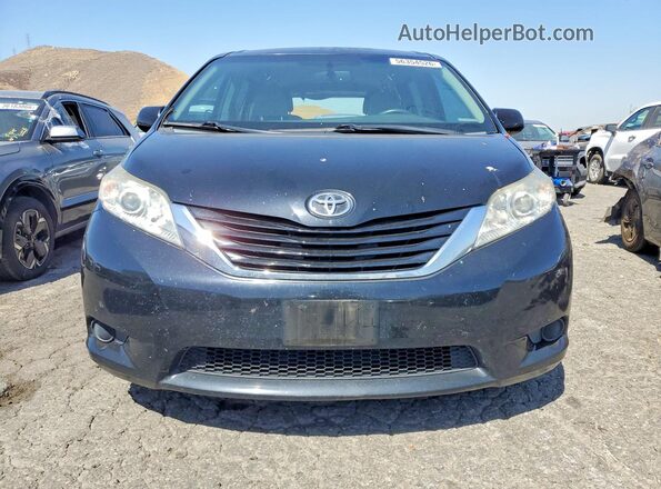5TDKK3DC2GS695369 2016 TOYOTA SIENNA Black Vista frontal