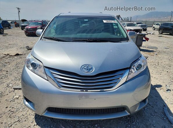 5TDKK3DC2GS750578 2016 TOYOTA SIENNA Silver Front view