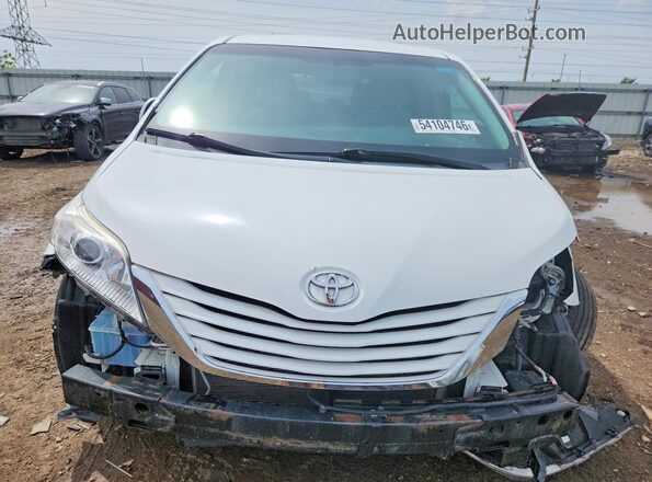5TDKK3DC3GS696983 2016 TOYOTA SIENNA White Դիմացի տեսք