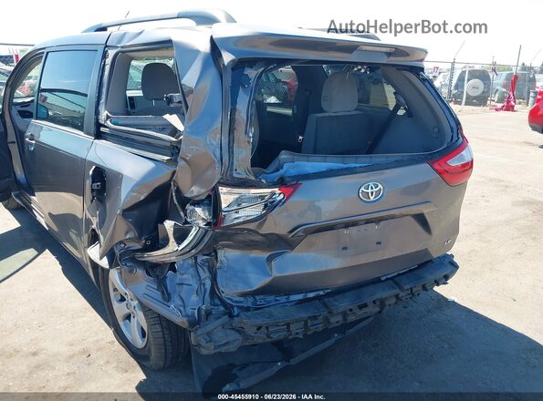 5TDKK3DC4GS764711 2016 TOYOTA SIENNA Gray Vista frontal