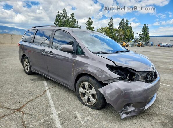 5TDKK3DC5GS692045 2016 TOYOTA SIENNA Gray Передня права чверть