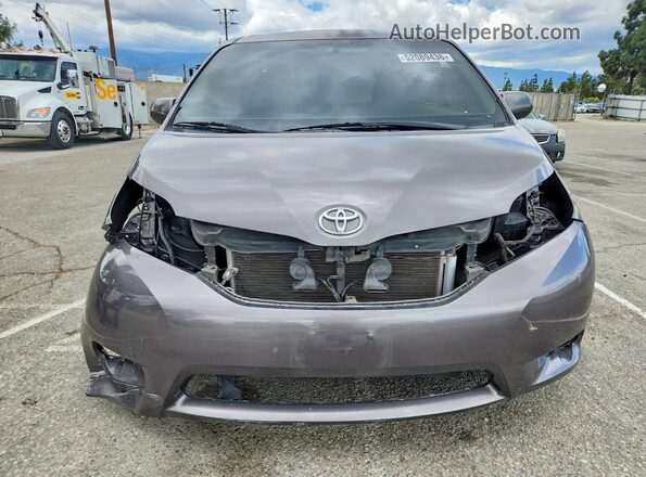 5TDKK3DC5GS692045 2016 TOYOTA SIENNA Gray Вид спереду