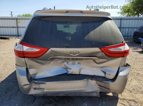 5TDKK3DC5GS696967 2016 TOYOTA SIENNA Серебряный 