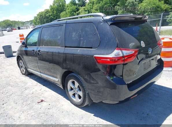 5TDKK3DC5GS750722 2016 TOYOTA SIENNA Black უკანა მარცხენა
