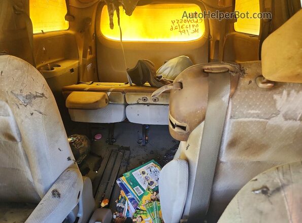 5TDKK3DC6GS697805 2016 TOYOTA SIENNA Burn Vista de los asientos traseros