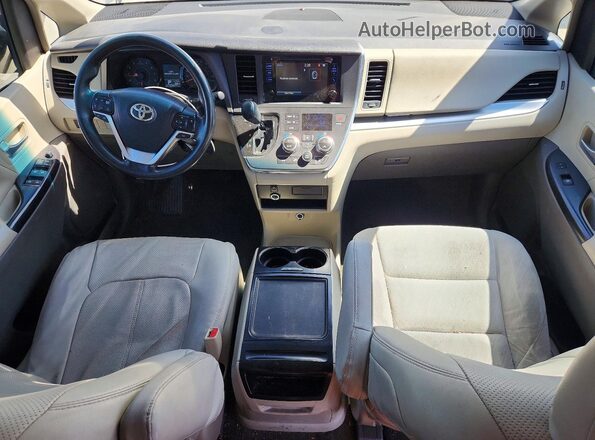 5TDKK3DC6GS715073 2016 TOYOTA SIENNA Tan 