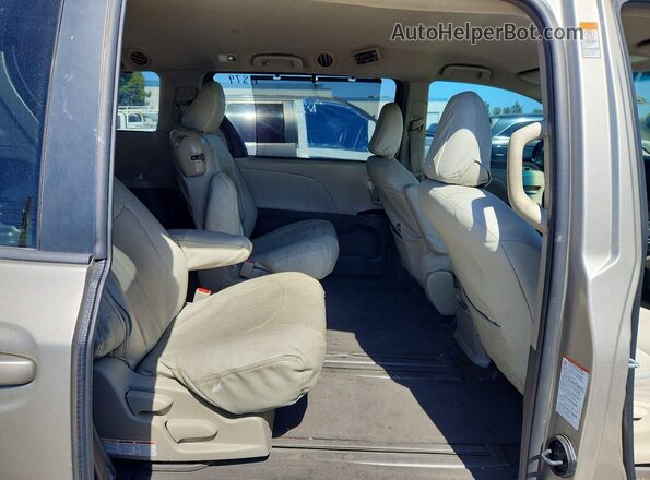 5TDKK3DC6GS715073 2016 TOYOTA SIENNA Tan 