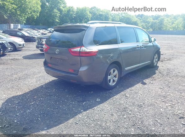 5TDKK3DC6GS738580 2016 TOYOTA SIENNA Gray Հետևի աջ