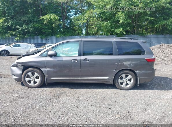 5TDKK3DC6GS738580 2016 TOYOTA SIENNA Gray Սալոնի 360 աստիճան տեսք