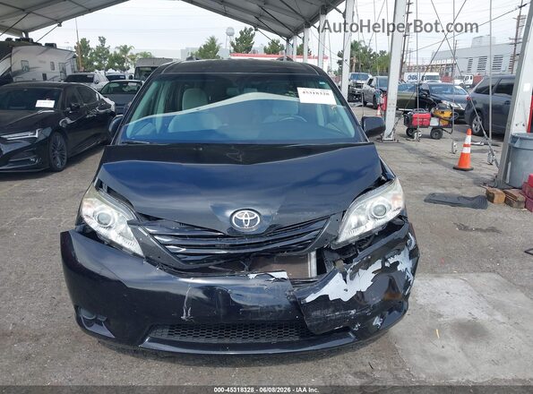 5TDKK3DC8GS730531 2016 TOYOTA SIENNA Черный Вид щитка приборов