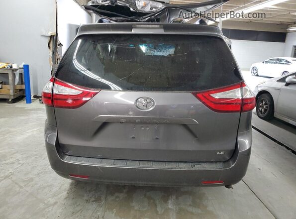5TDKK3DC8GS730612 2016 TOYOTA SIENNA Gray 