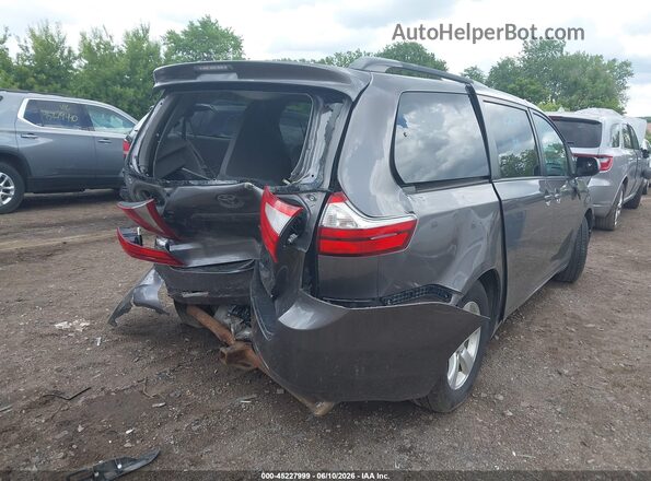 5TDKK3DC8GS753582 2016 TOYOTA SIENNA Gray Widok z przodu