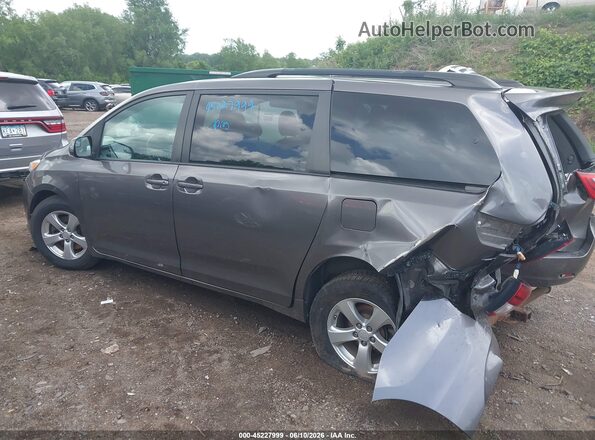 5TDKK3DC8GS753582 2016 TOYOTA SIENNA Gray Tył lewy