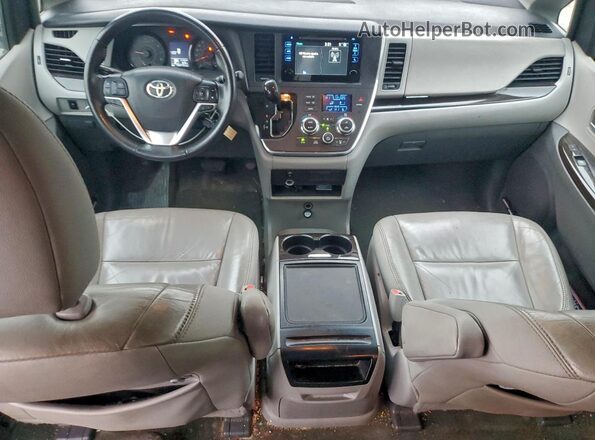 5TDKK3DCXGS694695 2016 TOYOTA SIENNA White Widok deski rozdzielczej
