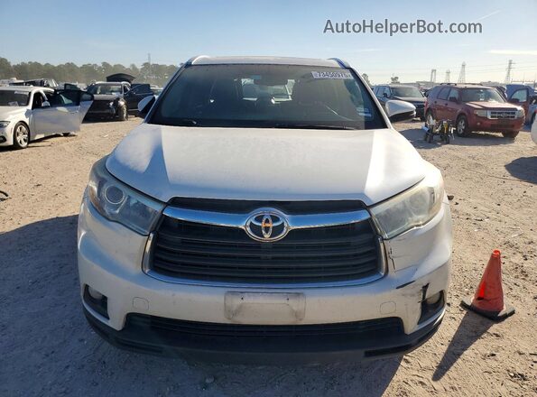 5TDKKRFH1GS164661 2016 TOYOTA HIGHLANDER White წინა ხედი