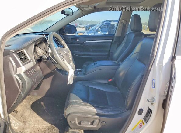 5TDKKRFH1GS164661 2016 TOYOTA HIGHLANDER White წინა სალონის ხედი
