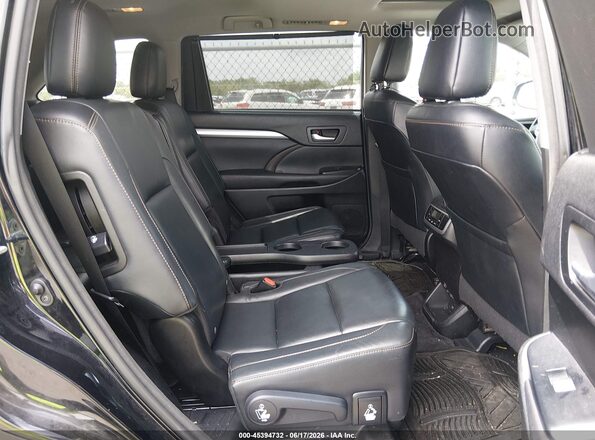 5TDKKRFH1GS503368 2016 TOYOTA HIGHLANDER Black Vista de la etiqueta del VIN