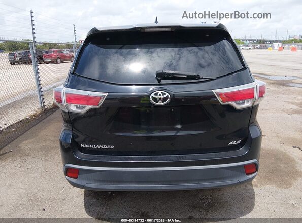 5TDKKRFH1GS503368 2016 TOYOTA HIGHLANDER Black 