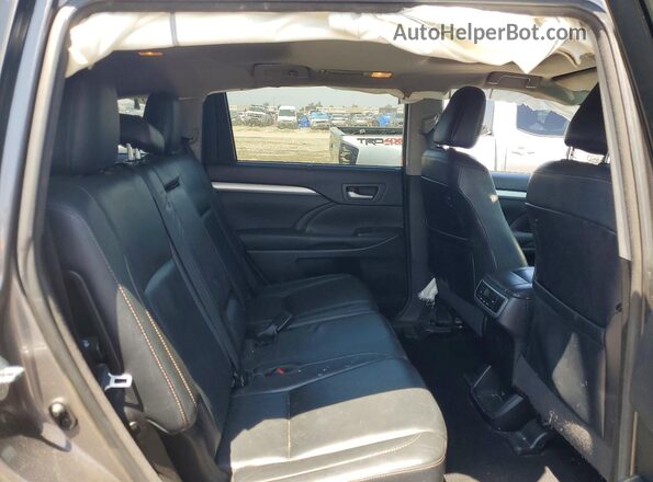 5TDKKRFH1GS504925 2016 TOYOTA HIGHLANDER Gray Սալոնի հետևի տեսք