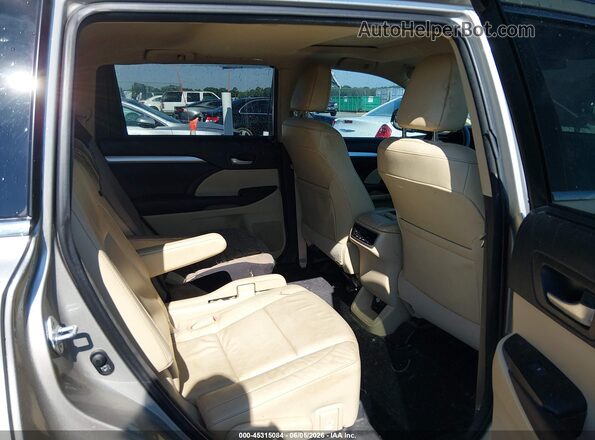 5TDKKRFH2GS162482 2016 TOYOTA HIGHLANDER Beige 
