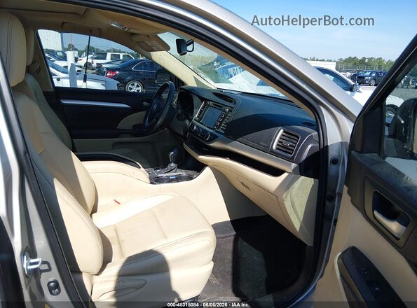 5TDKKRFH2GS162482 2016 TOYOTA HIGHLANDER Beige 
