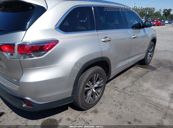 5TDKKRFH2GS162482 2016 TOYOTA HIGHLANDER Beige 