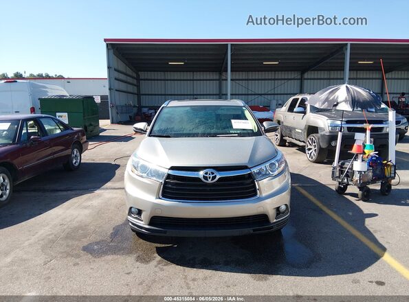5TDKKRFH2GS162482 2016 TOYOTA HIGHLANDER Beige 